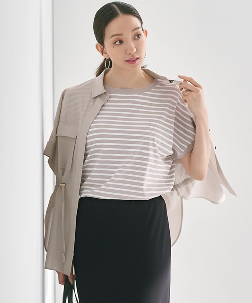 23区（ニジュウサンク） ニット セーター 「新色追加/洗える」レーヨン