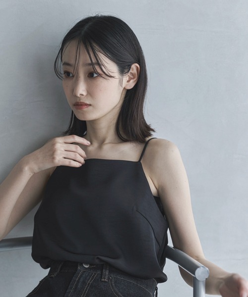 【新品未使用】L'APPARTEMENT サテンキャミソール feepur サテンキャミソール レディース : ZOZOTOWN Yahoo!店