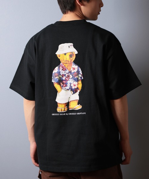 tシャツ 「ムラサキスポーツ限定」GRIZZLY/グリズリー 半袖Tシャツ バックプリント G25SS1401 メンズ レディース | GRIZZLY | 02