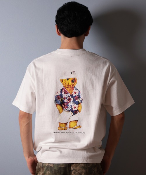 tシャツ 「ムラサキスポーツ限定」GRIZZLY/グリズリー 半袖Tシャツ バックプリント G25SS1401 メンズ レディース | GRIZZLY | 05