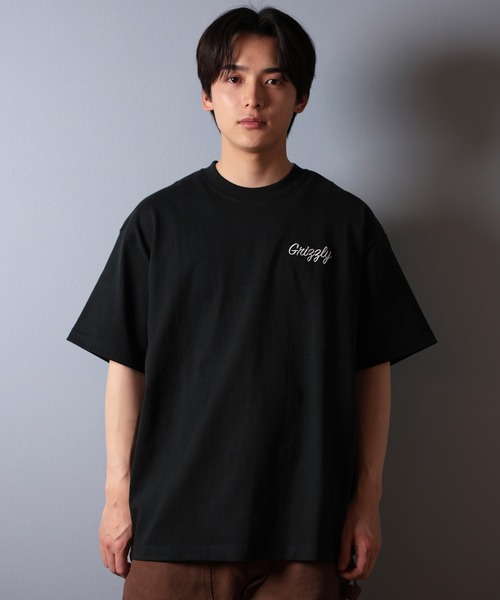tシャツ 「ムラサキスポーツ限定」GRIZZLY/グリズリー 半袖Tシャツ バックプリント G25SS1401 メンズ レディース | GRIZZLY | 08