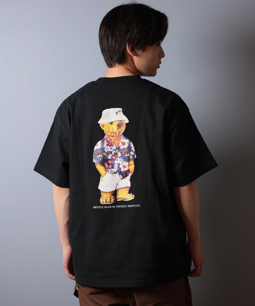 tシャツ 「ムラサキスポーツ限定」GRIZZLY/グリズリー 半袖Tシャツ バックプリント G25SS1401 メンズ レディース | GRIZZLY | 10