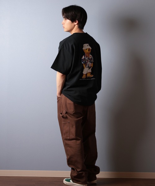 tシャツ 「ムラサキスポーツ限定」GRIZZLY/グリズリー 半袖Tシャツ バックプリント G25SS1401 メンズ レディース | GRIZZLY | 13