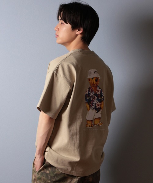 tシャツ 「ムラサキスポーツ限定」GRIZZLY/グリズリー 半袖Tシャツ バックプリント G25SS1401 メンズ レディース | GRIZZLY | 16