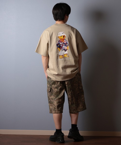 tシャツ 「ムラサキスポーツ限定」GRIZZLY/グリズリー 半袖Tシャツ バックプリント G25SS1401 メンズ レディース | GRIZZLY | 20