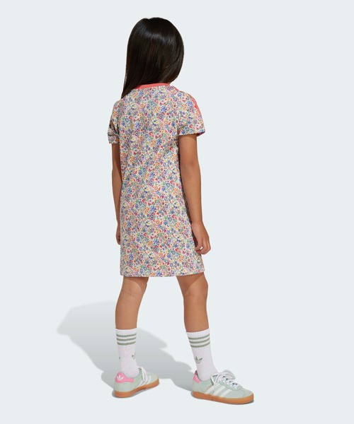 【adidas×LIBERTY LONDON】人気コラボ 花柄ワンピース かわいい adidas ワンピース Originals × Liberty London Tシャツ