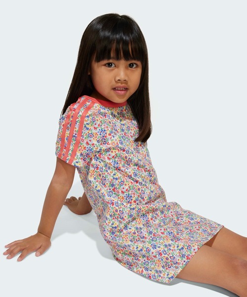 【adidas×LIBERTY LONDON】人気コラボ 花柄ワンピース かわいい 74055-458-