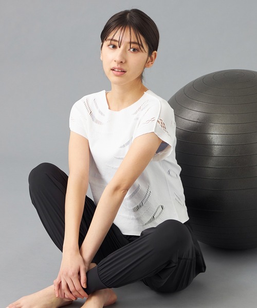 ニット セーター 「ノーソーイングニット」コンパクトシャギーニットTシャツ レディース