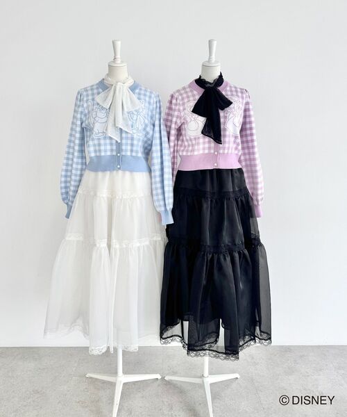 【新品】Areeam Disney シンデレラ/スージ&パーラ カーディガン Disney（ディズニー） カーディガン シンデレラ/スージー＆パーラ