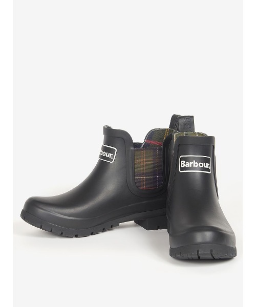 Barbour（バブアー） 長靴 レインブーツ Kingham サイドゴア レイン