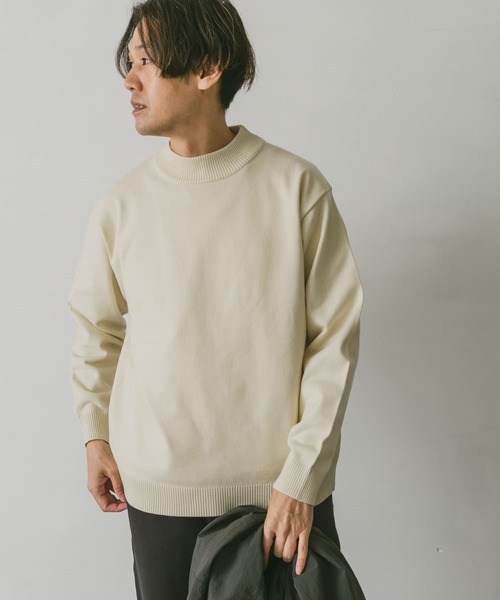 「URBAN RESEARCH DOORS」 長袖ニット LARGE モカ メンズ_画像6