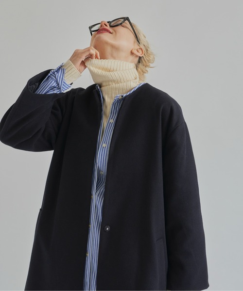 「Aunt Marie's」 コート FREE ブラック レディース_画像9