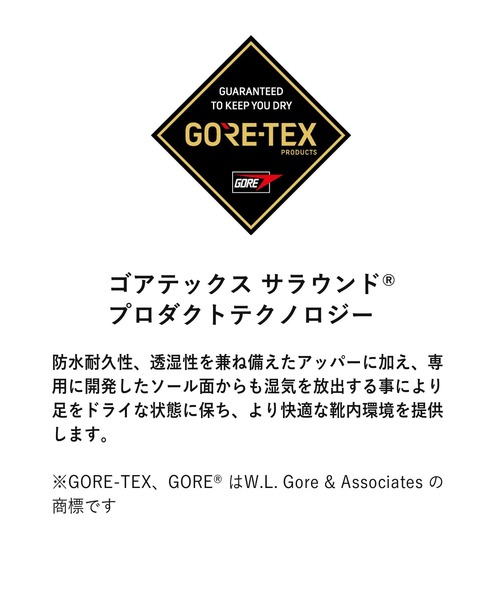 スニーカー リーガル REGAL カジュアル 61HL スニーカー  GORE-TEX SURROUND ゴアテックス サラウンド メンズの画像