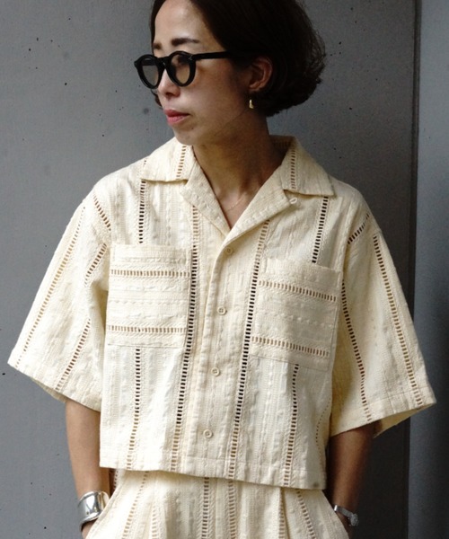Schott N.Y.C（ショット） ブラウス シャツ Schott×RUMBLE RED