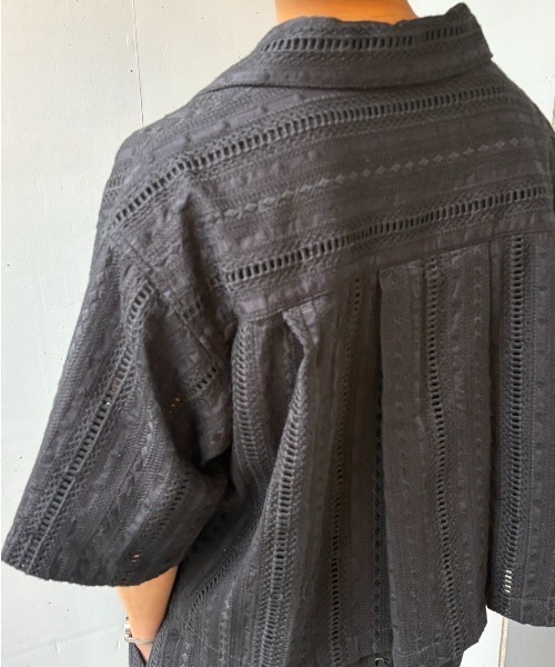 Schott N.Y.C（ショット） ブラウス シャツ 半袖 Schott×RUMBLE RED