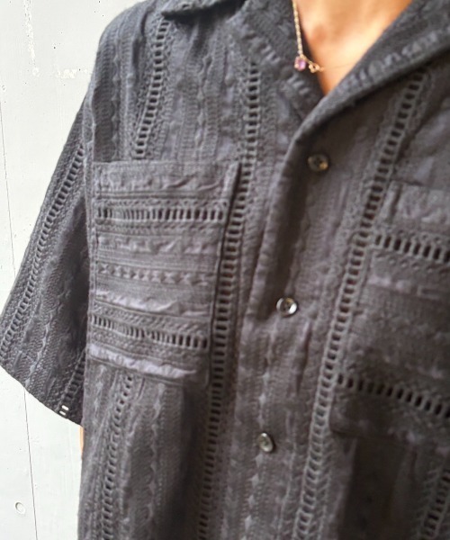 Schott 半袖シャツ Schott N.Y.C（ショット） ブラウス シャツ Schott×RUMBLE RED