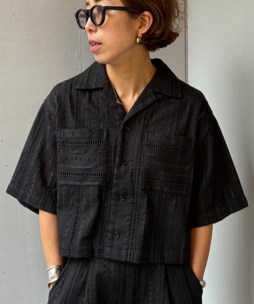 Schott N.Y.C（ショット） ブラウス シャツ Schott×RUMBLE RED