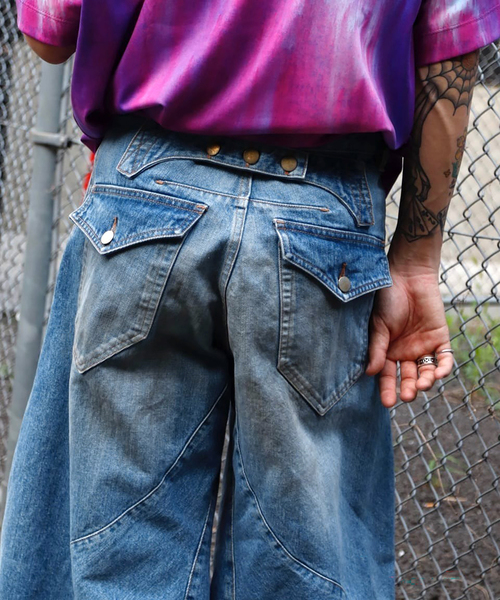 NVRFRGT パンツ / ネヴァーフォーゲット 3D TWISTED JORTS