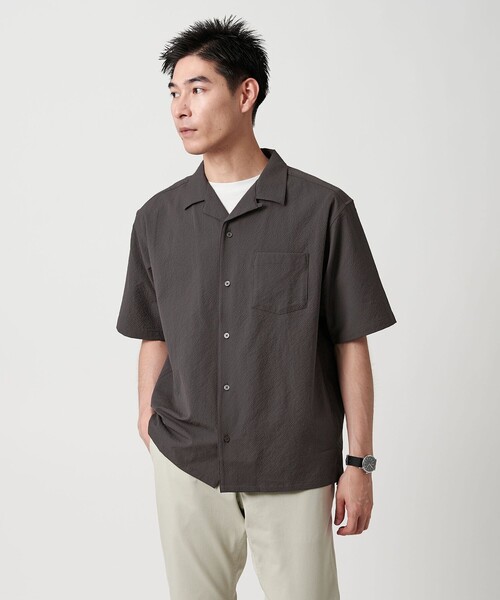 green label relaxing シャツ 「WEB限定」JUST fit サッカー