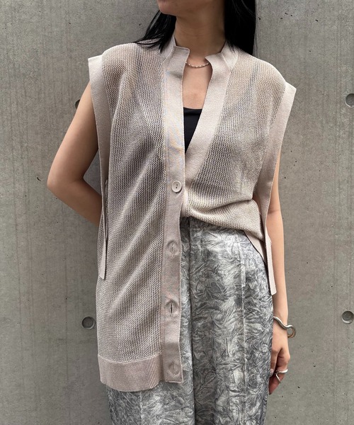 Ground Y ジレ ベスト カーディガン Ground Y ジレ ベスト カーディガン STAFF STYLING｜THE SHOP