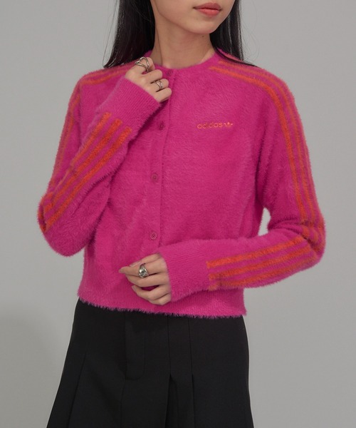 adidas（アディダス） カーディガン 「adidas」FLUFFY CARDIGAN