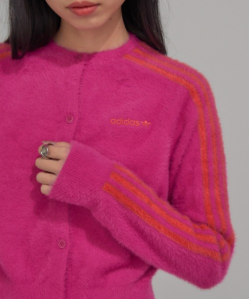 adidas（アディダス） カーディガン 「adidas」FLUFFY CARDIGAN