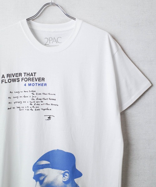 ROCK OFF tシャツ 「ROCK-OFF」「3」2PAC RIVER T-SHIRTS メンズ