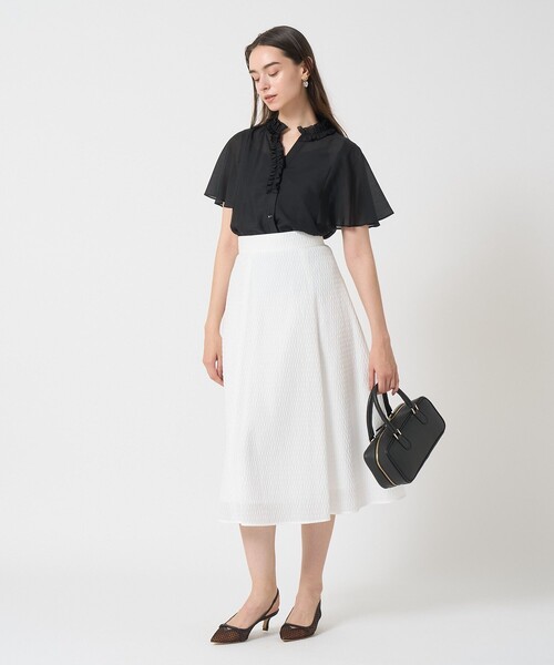 ANAYI♡使い勝手抜群シンプル上品ブラウス シャツ/ブラウス|トップス|ANAYI|商品一覧｜ANAYI OFFICIAL