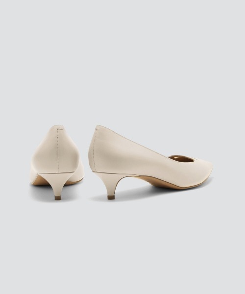 PELLICO パンプス ANIMA アネッリ スムース 3.5cm ASH WHITE