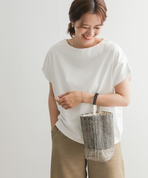 「URBAN RESEARCH DOORS」 半袖カットソー MEDIUM ブルー レディース