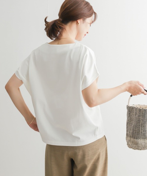 「URBAN RESEARCH DOORS」 半袖カットソー MEDIUM ブルー レディース