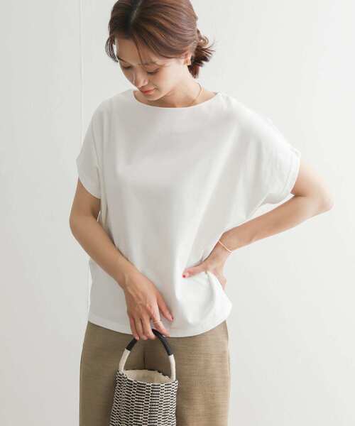 「URBAN RESEARCH DOORS」 半袖カットソー MEDIUM ブルー レディース