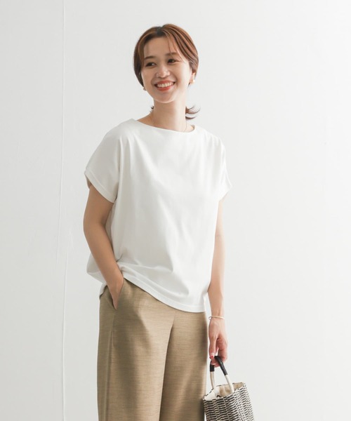 「URBAN RESEARCH DOORS」 半袖カットソー MEDIUM ブルー レディース