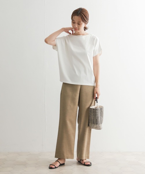 「URBAN RESEARCH DOORS」 半袖カットソー MEDIUM ブルー レディース