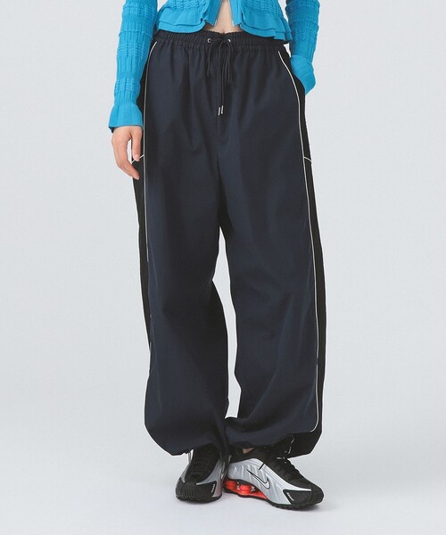 Ray BEAMS（レイ ビームス） パンツ レース キリカエ トラックパンツ