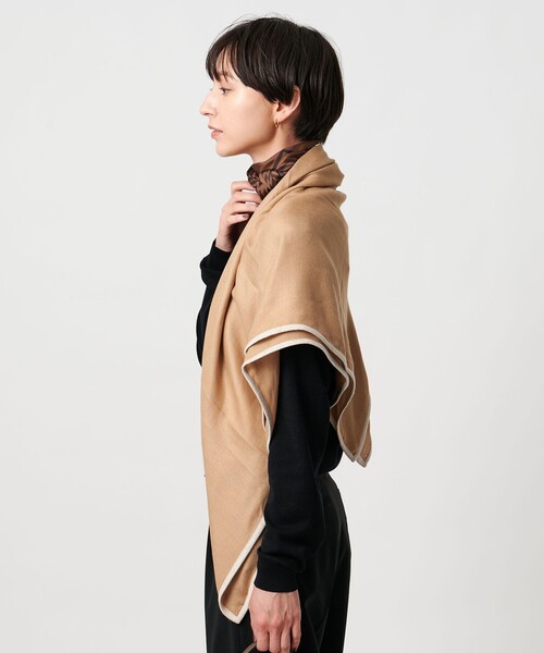 ユナイテッドアローズ　ストール UNITED ARROWS ストール マフラー トリミング スカーフ