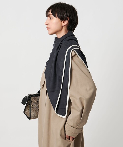 UNITED ARROWS ストール マフラー トリミング スカーフ