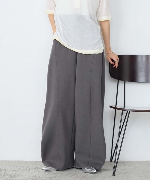 forksy.（フォルクシー） ワイドパンツ スウェットパンツ ジャージ