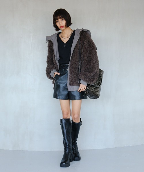 お値下げしました!! PAGEBOY ロングブーツ セール】サイドバックルロングブーツ（ブーツ）｜PAGEBOY（ページ