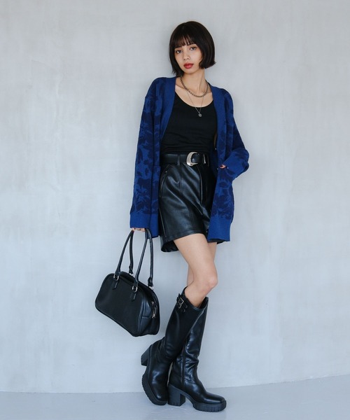 お値下げしました!! PAGEBOY ロングブーツ PAGEBOY（ページボーイ） ブーツ サイドバックルロングブーツ