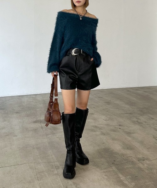 お値下げしました!! PAGEBOY ロングブーツ セール】サイドバックルロングブーツ（ブーツ）｜PAGEBOY（ページ