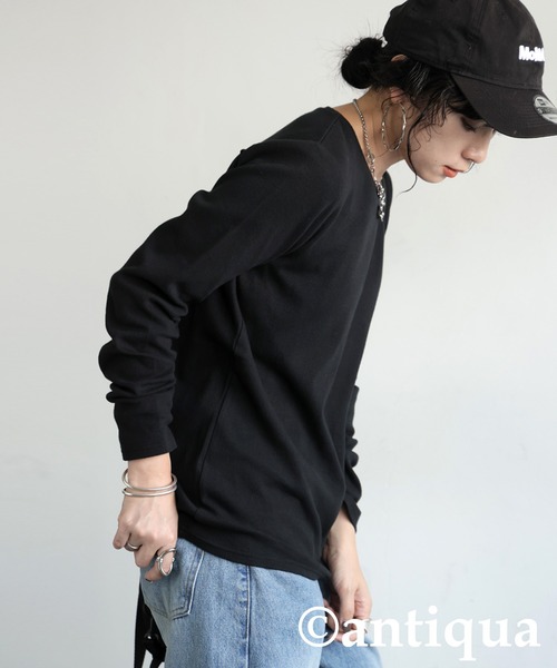 tシャツ シュッと美 メロウデザイントップス レディース | antiqua | 29