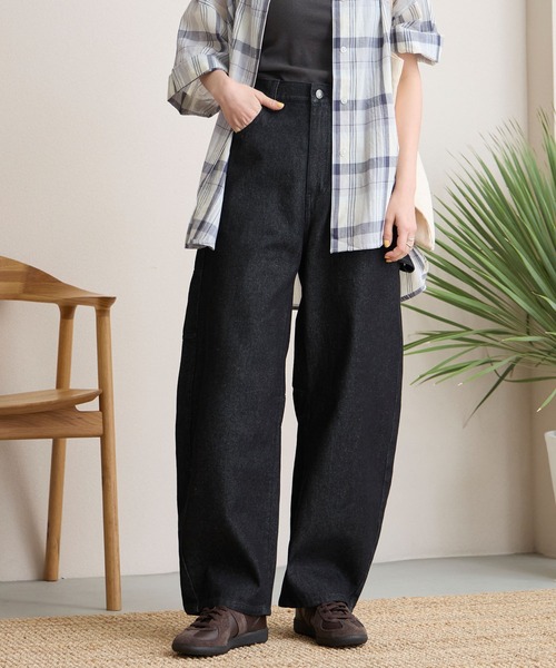 THE CRAFT CREW PRODUCTS ワイドパンツ ジーンズ デニム デニムパンツ