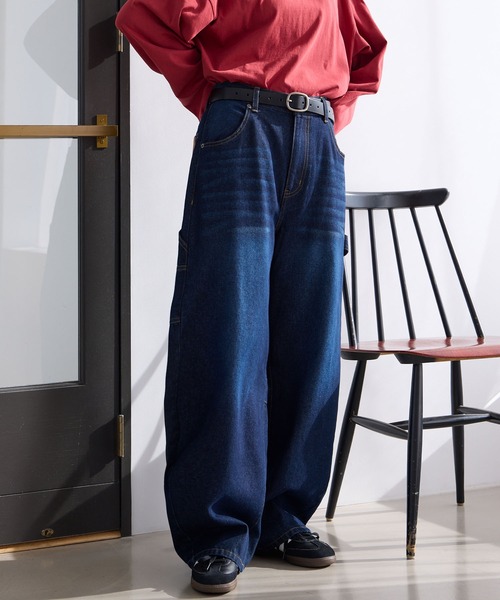 THE CRAFT CREW PRODUCTS ワイドパンツ ジーンズ デニム デニムパンツ
