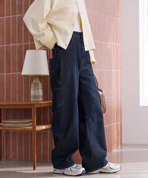 THE CRAFT CREW PRODUCTS ワイドパンツ ジーンズ デニム デニムパンツ