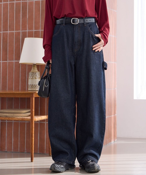 THE CRAFT CREW PRODUCTS ワイドパンツ ジーンズ デニム デニムパンツ