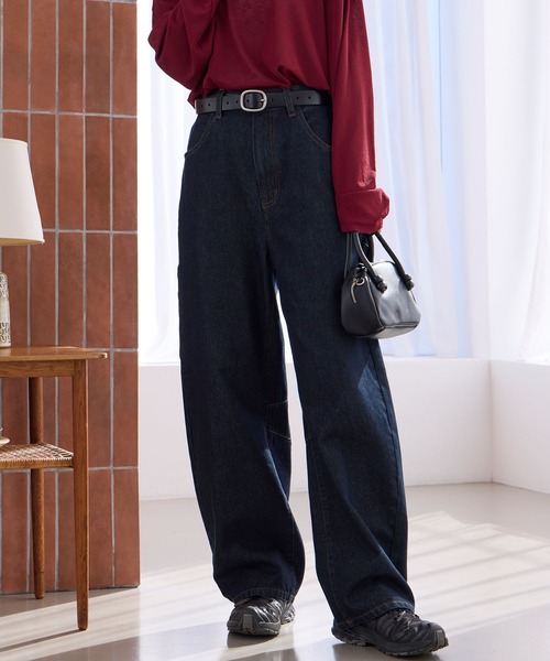 THE CRAFT CREW PRODUCTS ワイドパンツ ジーンズ デニム デニムパンツ