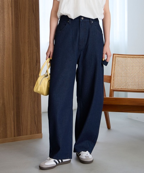 THE CRAFT CREW PRODUCTS ワイドパンツ ジーンズ デニム デニムパンツ
