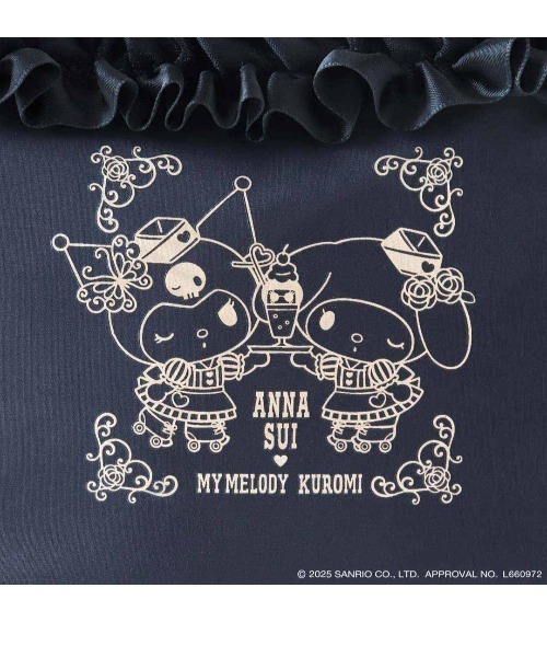 ANNA SUI（アナスイ） ポーチ 「マイメロディ・クロミ×ANNA SUI