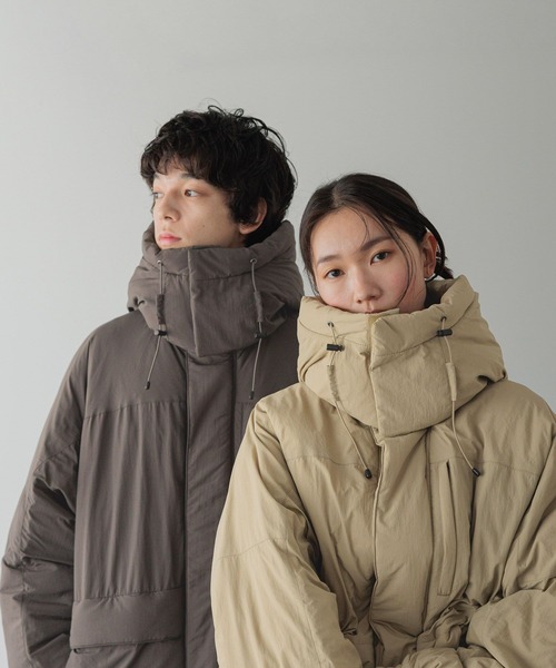 ローリーズファーム　LFM(U) エアサーマル2WAYパーカー　ベージュ　M LOWRYS FARM｜【LFM(U)】エアサーマル2WAYパーカー | Rakuten Fashion